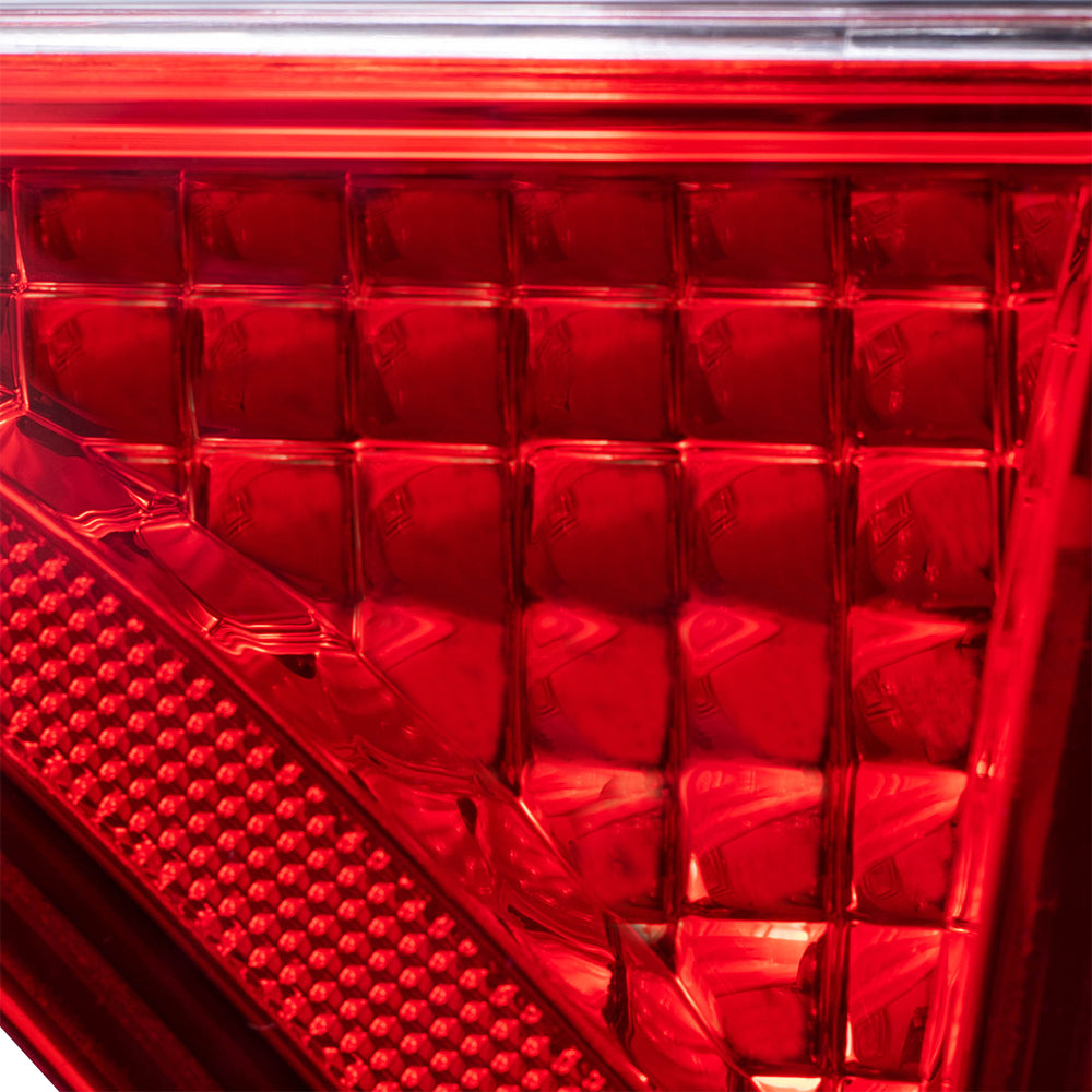 Fits Toyota Corolla 14-16 Set of Taillights Tail Lamps Lid Mounted w/ Housing