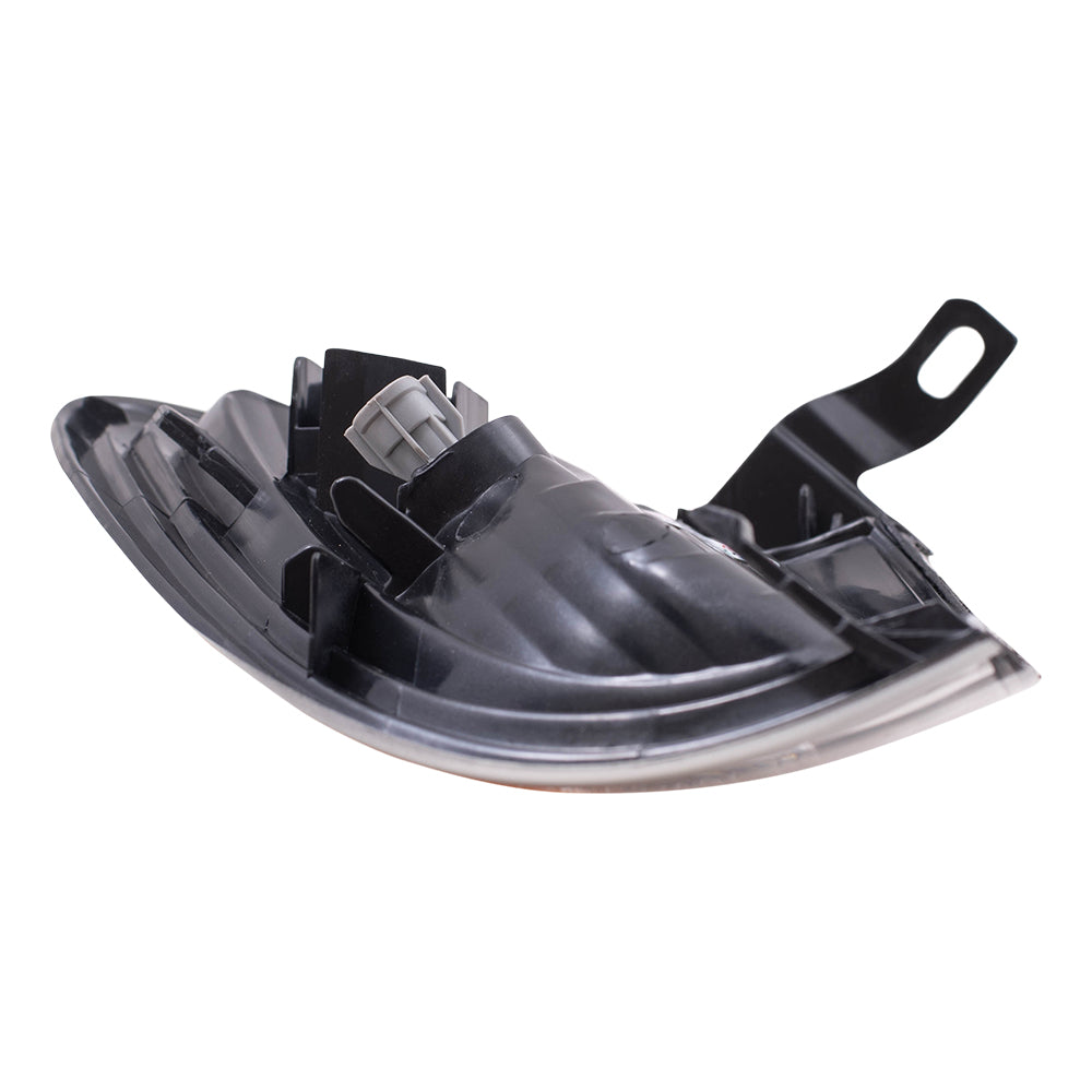 Fits Toyota Tacoma Truck 01-04 Drivers Corner Signal Marker Light - Silver Trim