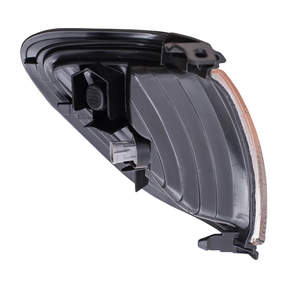 Fits Toyota Tacoma Truck 01-04 Drivers Corner Signal Marker Light - Silver Trim