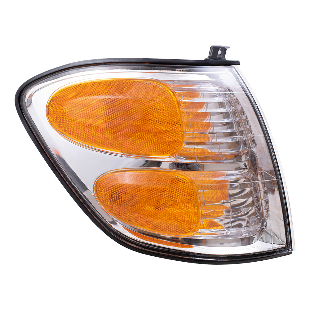 Brock Replacement Passenger Side Signal Light Assembly Compatible with 2001-2004 Sequoia & 2004 Tundra Double Cab