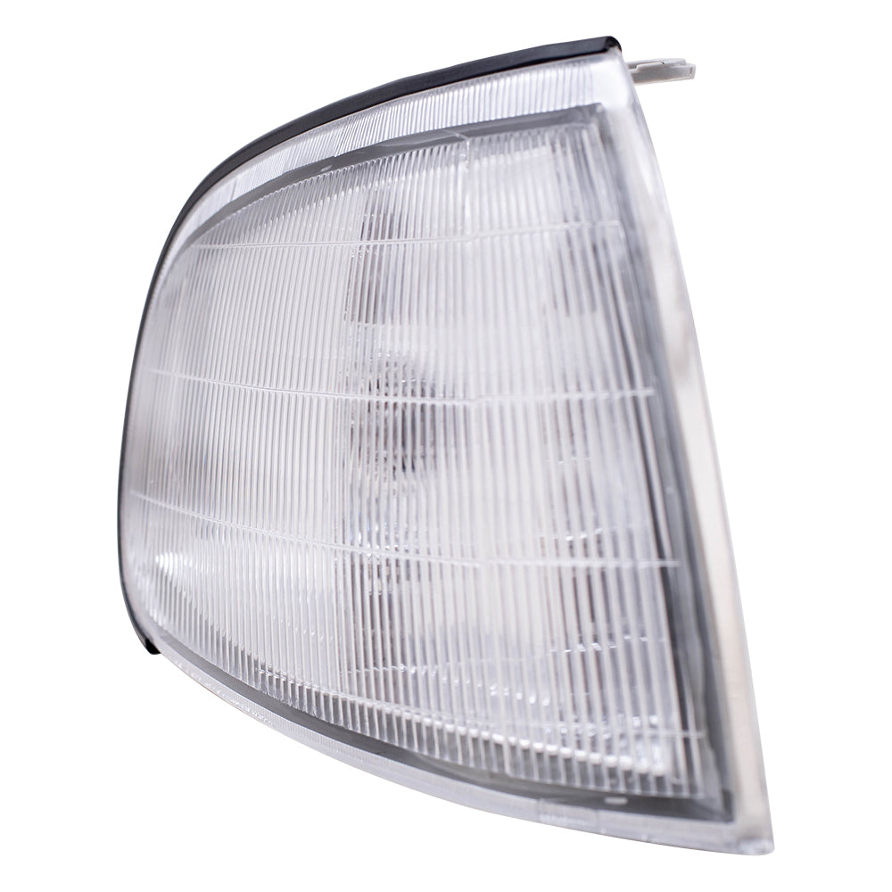 Brock Replacement Passengers Park Signal Corner Marker Light Lamp Lens Compatible with 92-94 Camry 8161006010