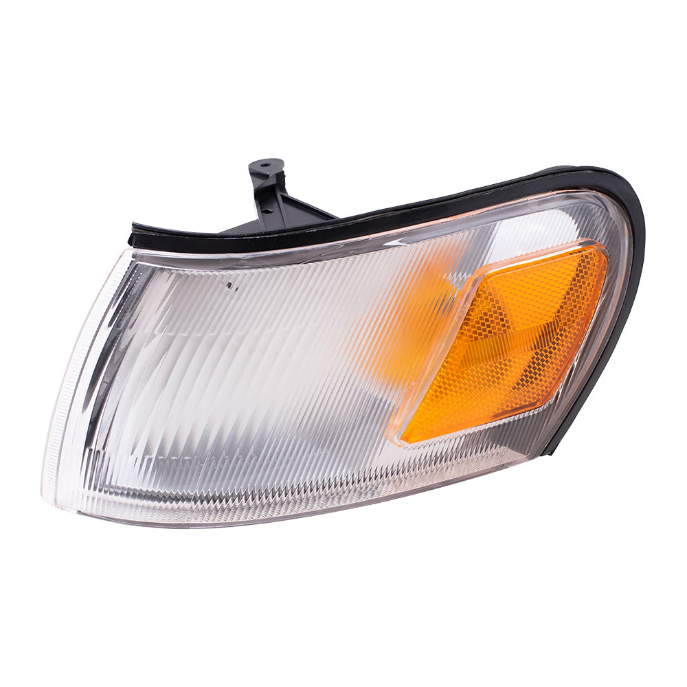 Brock Replacement Drivers Park Signal Corner Clearance Light Lamp Compatible with 1993-1997 Corolla 81620-12600