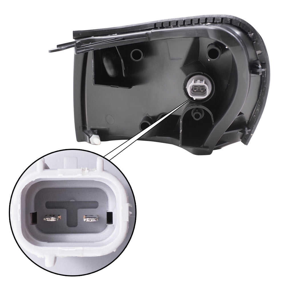 Fits Toyota Corolla 93-97 Passengers Corner Park Signal Clearance Light Assembly