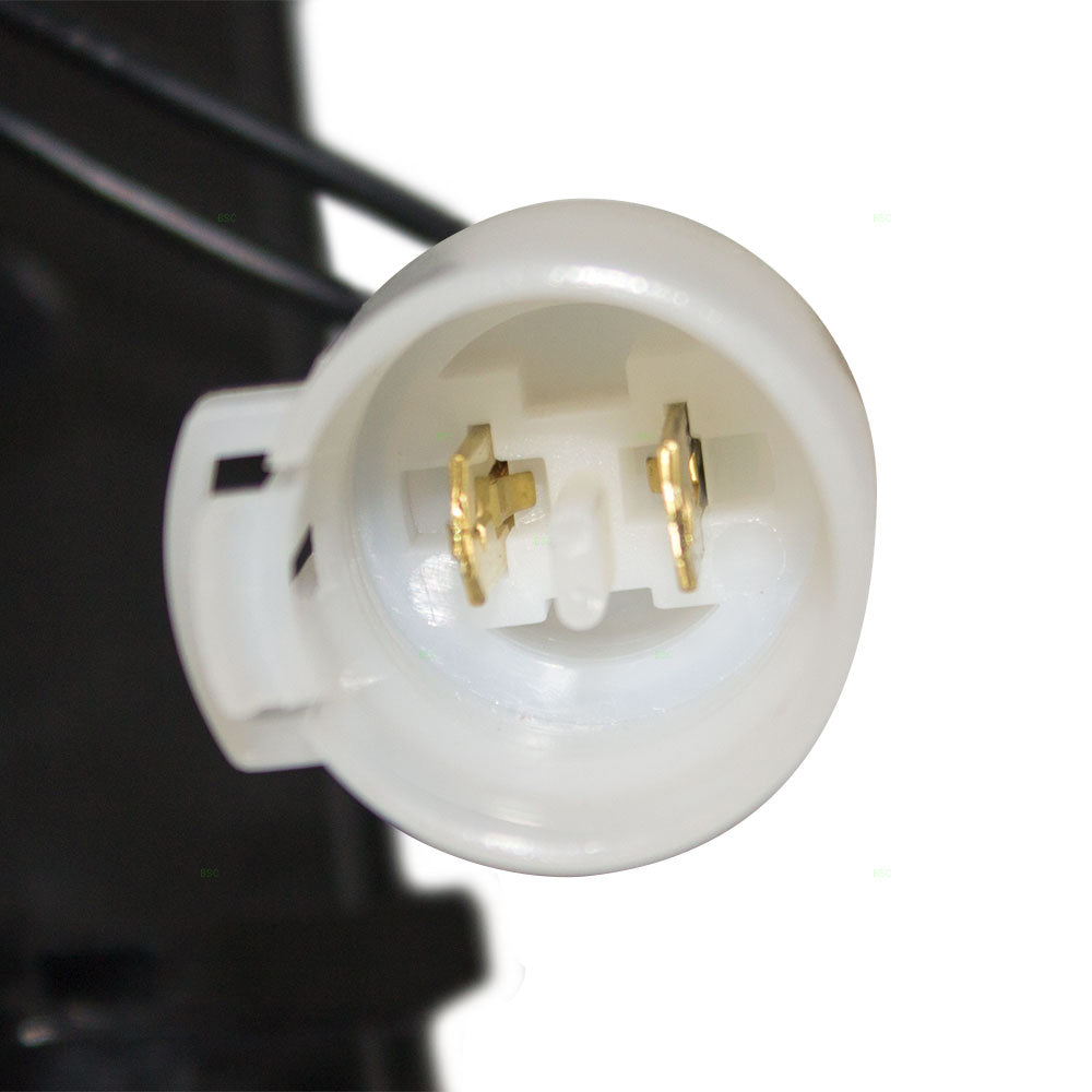 Brock Replacement Driver and Passenger Park Signal Corner Marker Lights Lamps with Painted Trim Compatible with 1984-1986 Pickup Truck SUV 8162089143 8161089143
