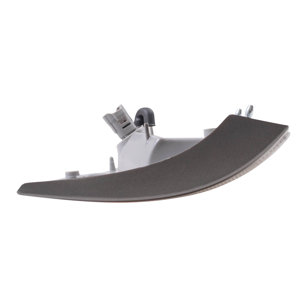 Brock Replacement Drivers Park Clearance Light Lamp with Grey Trim Compatible with 92-95 Pickup Truck 2-Wheel Drive 8162035090