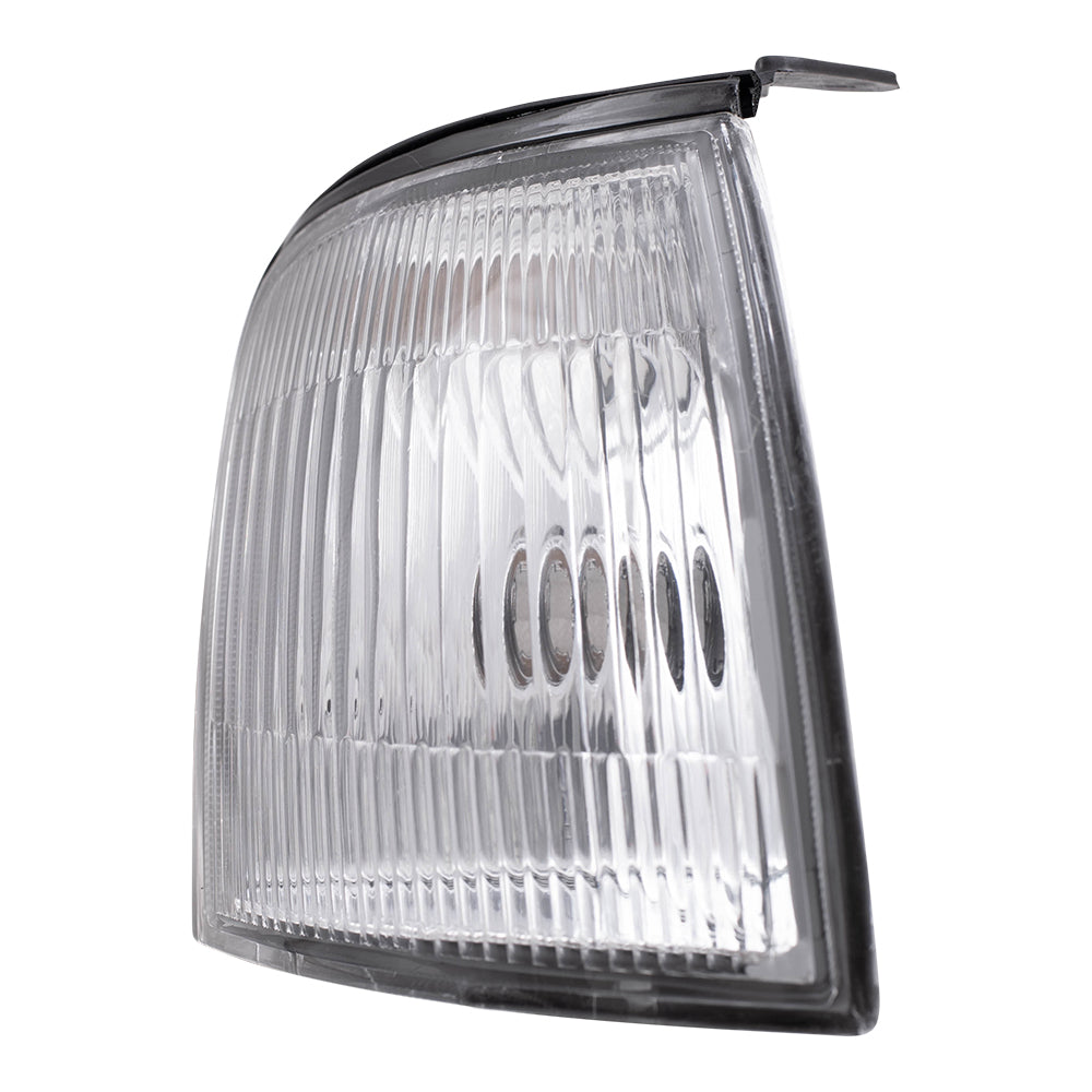 Brock Replacement Driver and Passenger Park Signal Corner Marker Lights Lamps Compatible with 95-97 Avalon 8162007010 8161007010