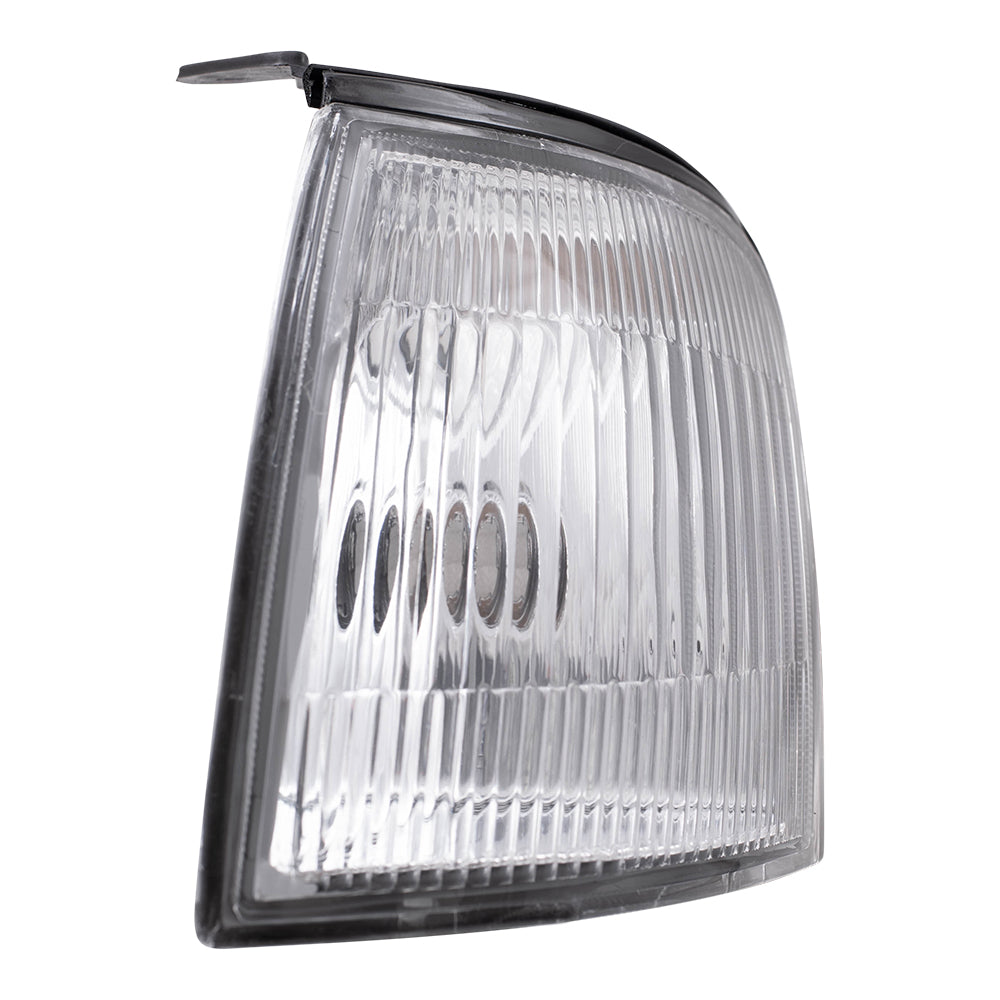 Brock Replacement Drivers Park Signal Corner Marker Light Lamp Lens Compatible with 95-97 Avalon 8162007010