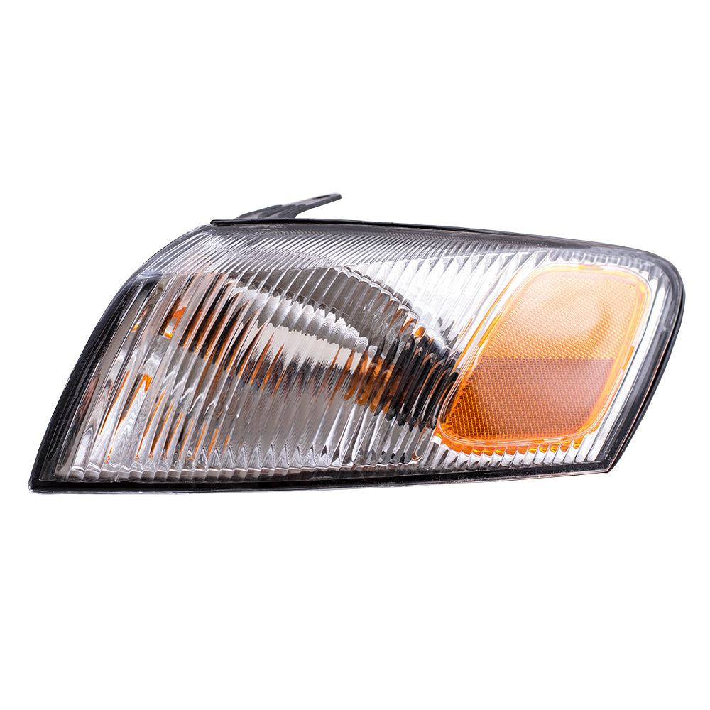 Brock Replacement Drivers Park Signal Corner Marker Light Lens Compatible with 1997-1999 Camry 81520-AA010