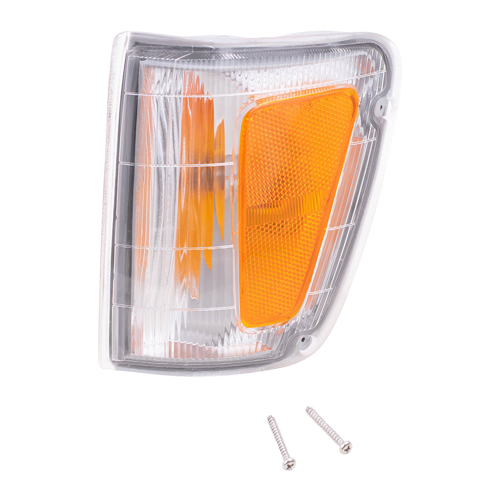 Fits Toyota T100 93-98 Truck Drivers Corner Park Signal Marker Light Assembly