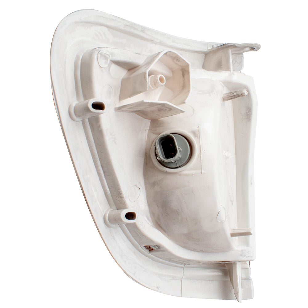 Brock Replacement Set Driver and Passenger Park Signal Side Marker Lights with Black Trim Compatible with 1995-1997 Tacoma 4-Wheel Drive Pickup Truck 8162004030 8161004030