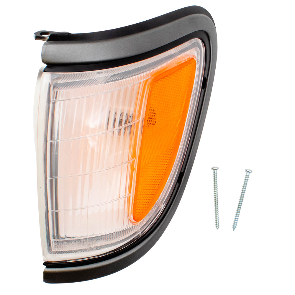 Fits Toyota Tacoma Truck 95-97 Drivers Side Park Signal Marker Light Assembly