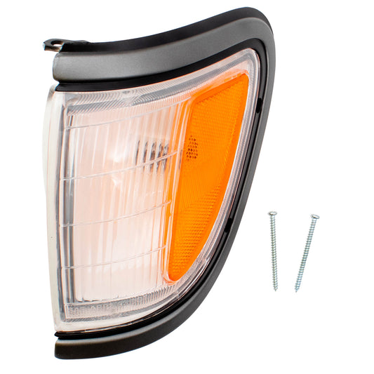 Fits Toyota Tacoma Truck 95-97 Drivers Side Park Signal Marker Light Assembly