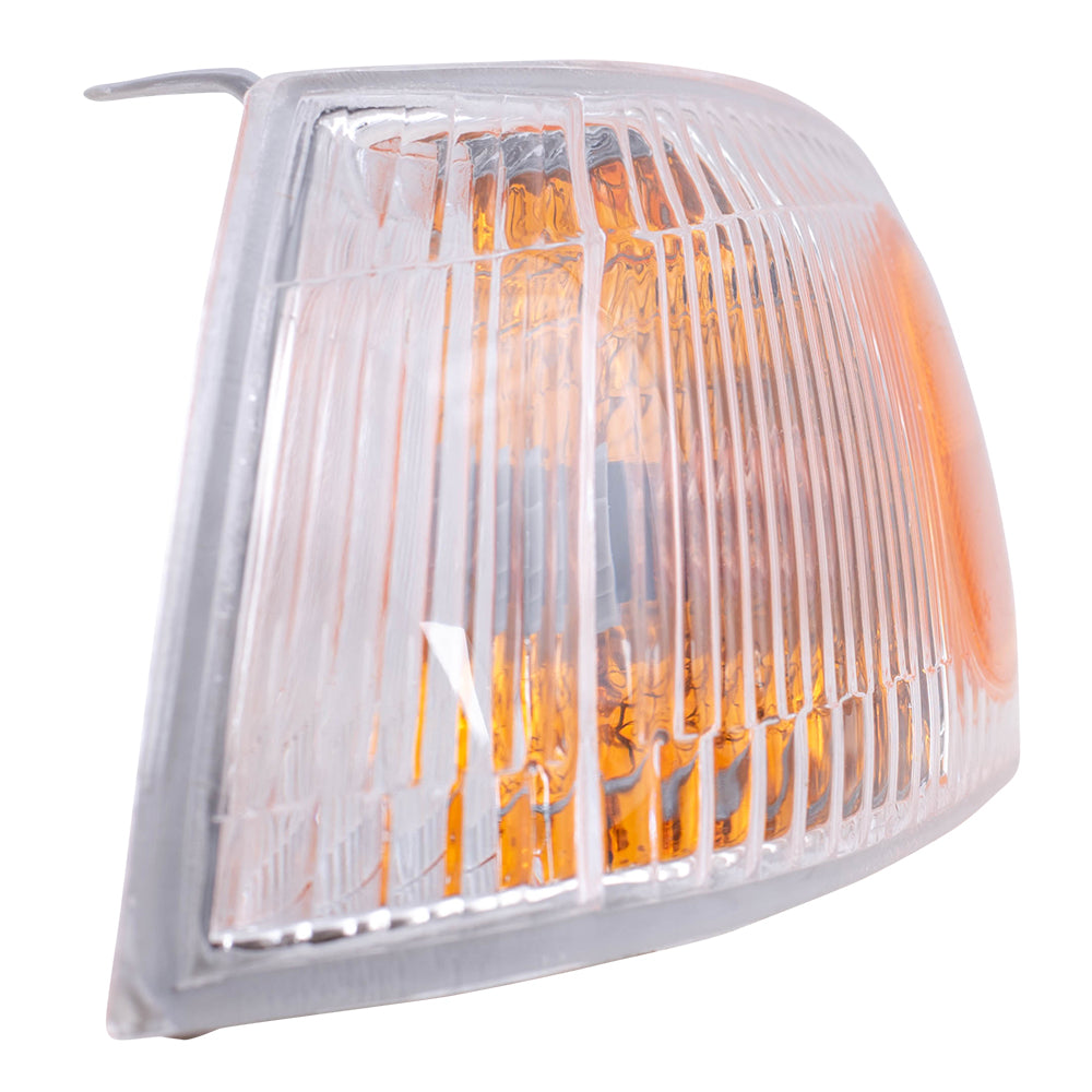 Brock Replacement Drivers Park Signal Corner Marker Light Compatible with 1998-2000 Corolla 81520-02040