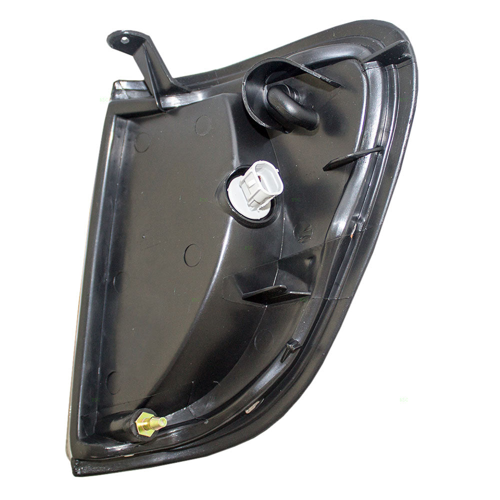 Brock Replacement Passengers Park Signal Side Marker Light Lamp Compatible with 1997-2000 Tacoma 8161004060