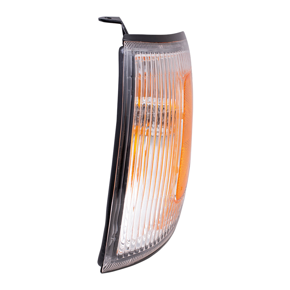 Brock Replacement Drivers Park Signal Side Marker Light Lamp Compatible with 1997-2000 Tacoma 2-Wheel Drive Pickup Truck 8162004050