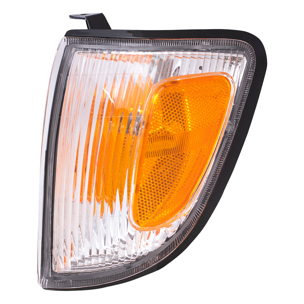 Brock Replacement Drivers Park Signal Side Marker Light Lamp Compatible with 1997-2000 Tacoma 2-Wheel Drive Pickup Truck 8162004050