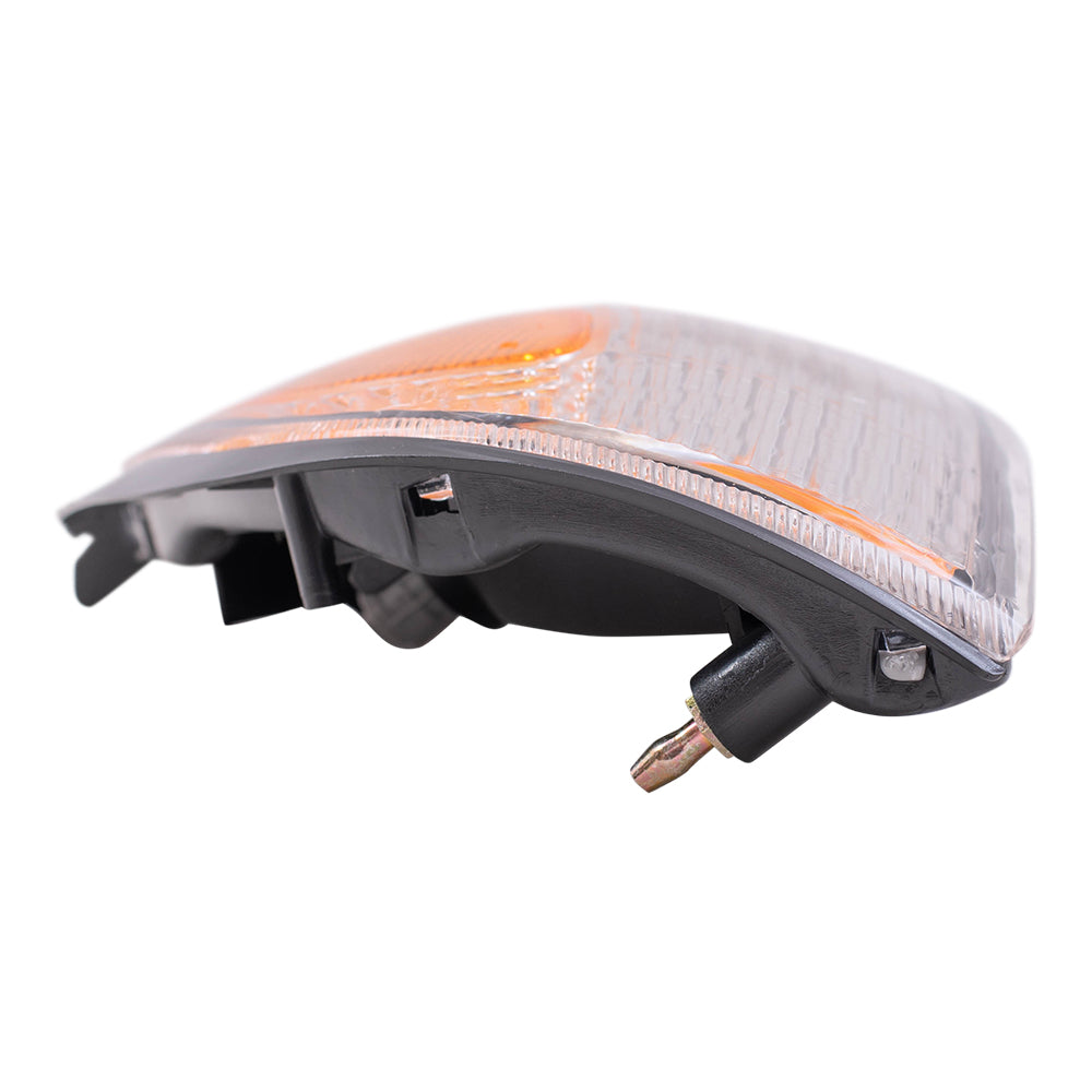 Brock Replacement Passengers Park Signal Side Marker Light Lamp Compatible with 1997-2000 Pickup Truck 8161004050
