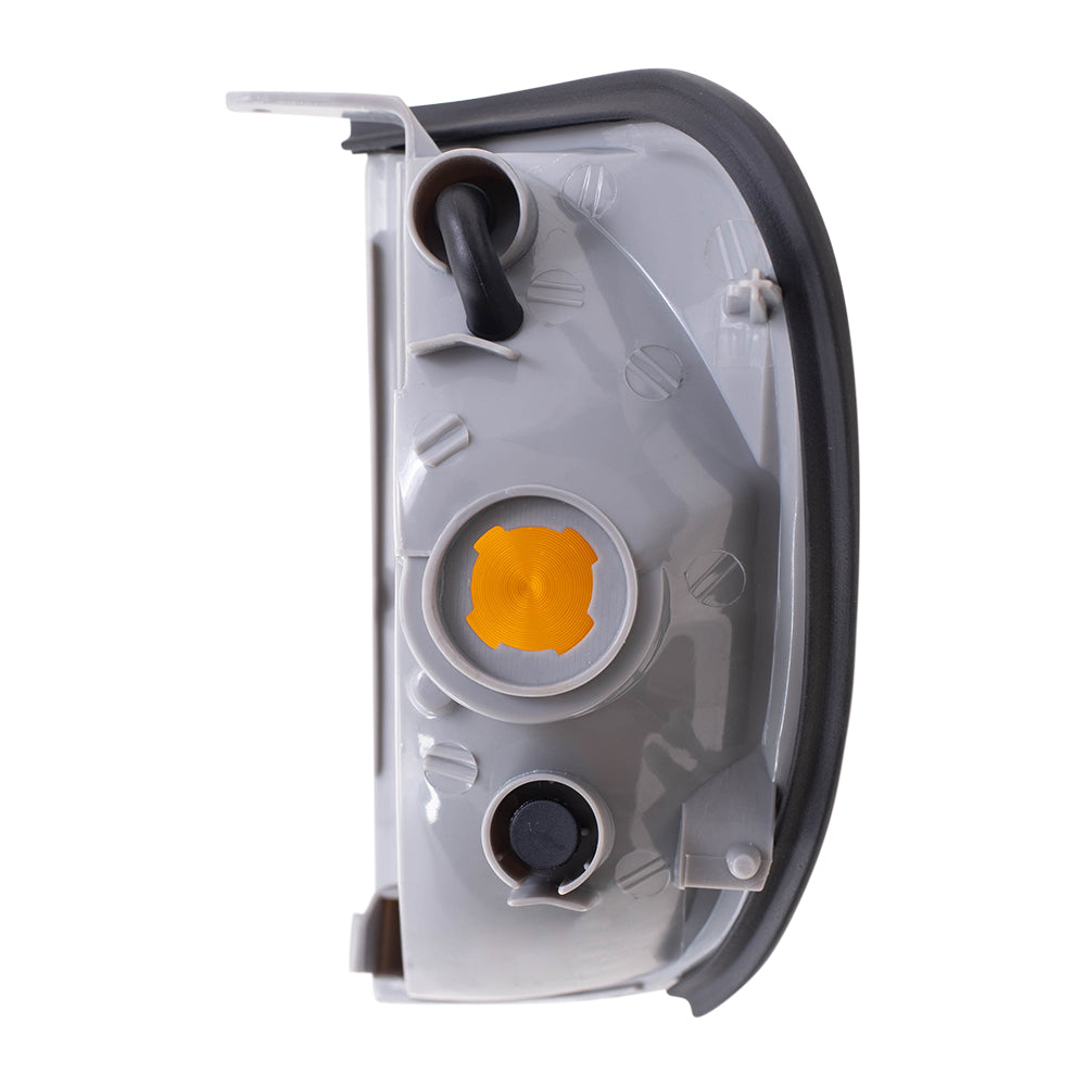 Brock Replacement Passengers Park Signal Corner Marker Light Lamp Lens Compatible with 98-00 LS400 81511-50060