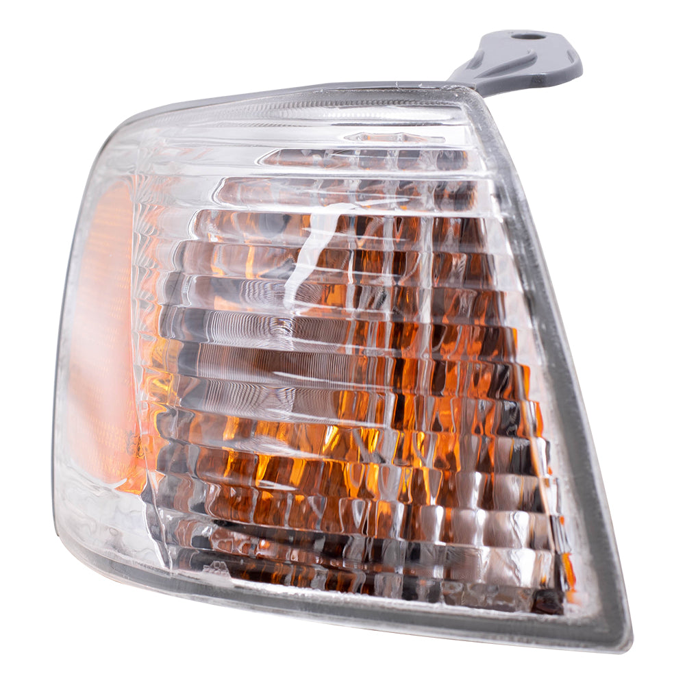 Brock Replacement Set Driver and Passenger Park Signal Corner Marker Lights Lamps Compatible with 2000-2001 Camry 81520-AA020 81510-AA020