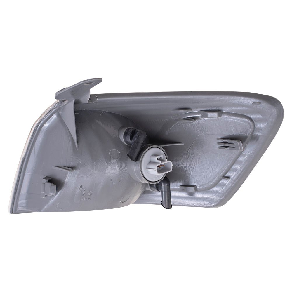 Brock Replacement Set Driver and Passenger Park Signal Corner Marker Lights Lamps Compatible with 2000-2001 Camry 81520-AA020 81510-AA020