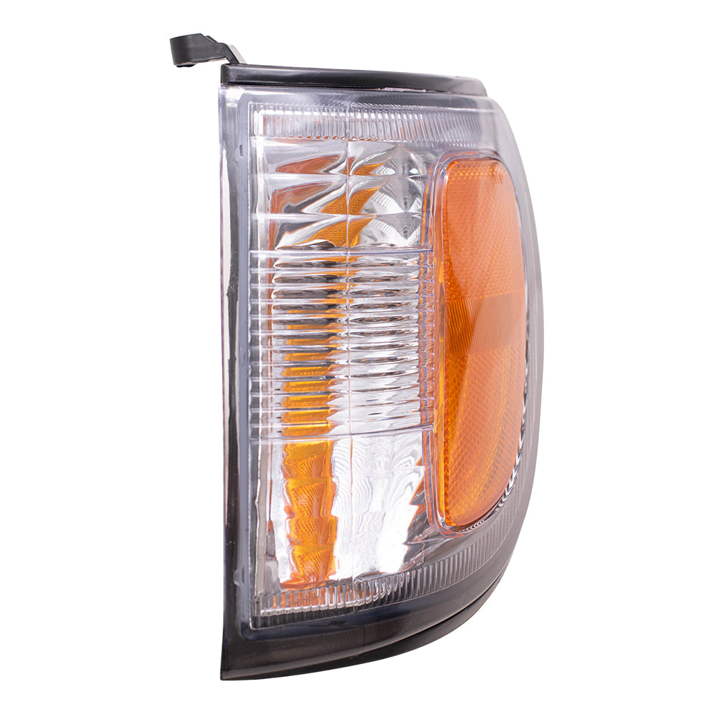 Brock Replacement Set Driver and Passenger Park Clearance Lights Lamps Compatible with 1999-2002 4Runner 8162035340 8161035330