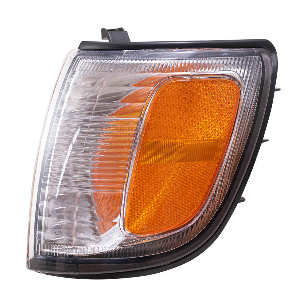 Brock Replacement Set Driver and Passenger Park Clearance Lights Lamps Compatible with 1999-2002 4Runner 8162035340 8161035330