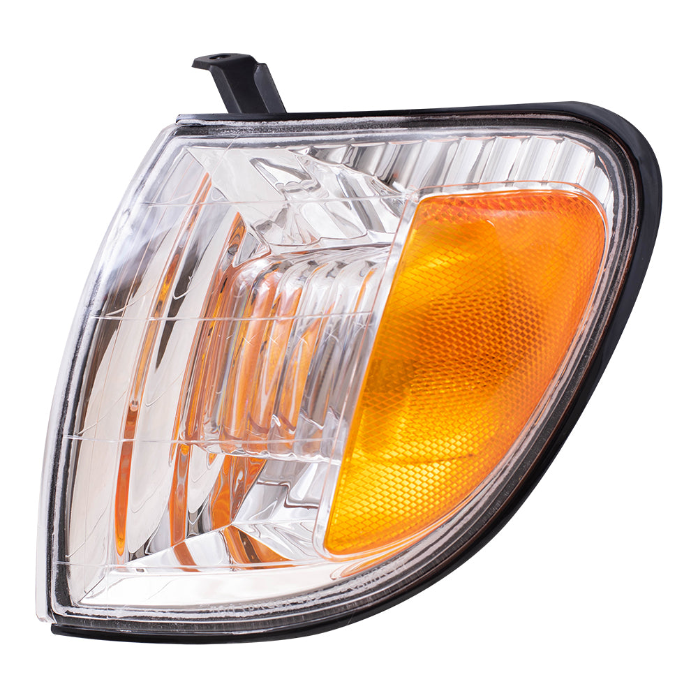 Brock Replacement Drivers Signal Corner Marker Light Lamp Compatible with 2000-2004 Tundra Pickup Truck 815200C010