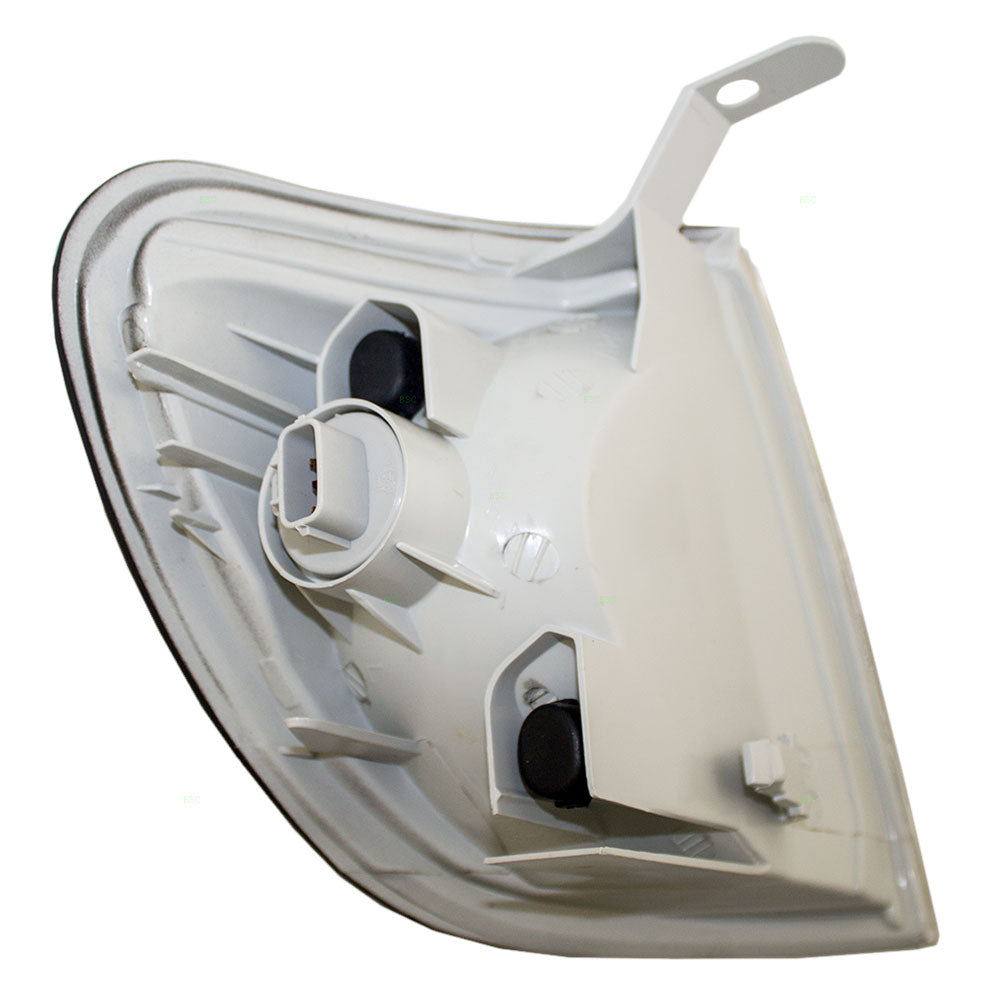 Brock Replacement Drivers Park Signal Corner Marker Light Lamp Lens Compatible with 05-06 Pickup Truck 81520-0C040