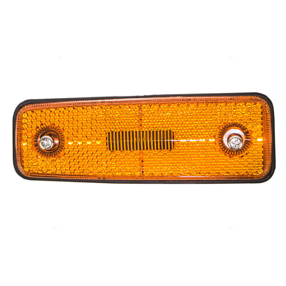 Brock Replacement Passengers Front Signal Side Marker Light Lamp Compatible with 1982-1985 Celica 1982-1983 Pickup Truck 81730-19306