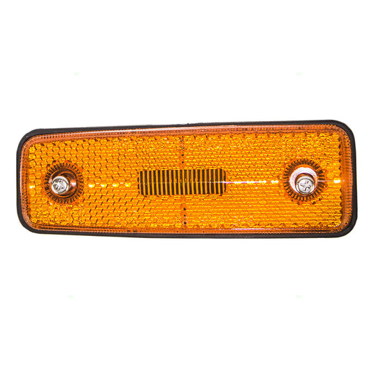 Brock Replacement Passengers Front Signal Side Marker Light Lamp Compatible with 1982-1985 Celica 1982-1983 Pickup Truck 81730-19306