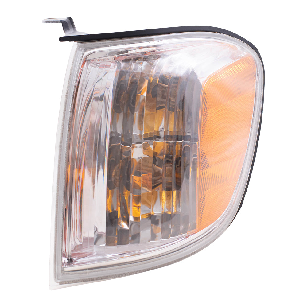 Brock Replacement Driver and Passenger Side Signal Light Assemblies Compatible with 2005-2007 Sequoia & 2005-2006 Tundra Double Cab ONLY