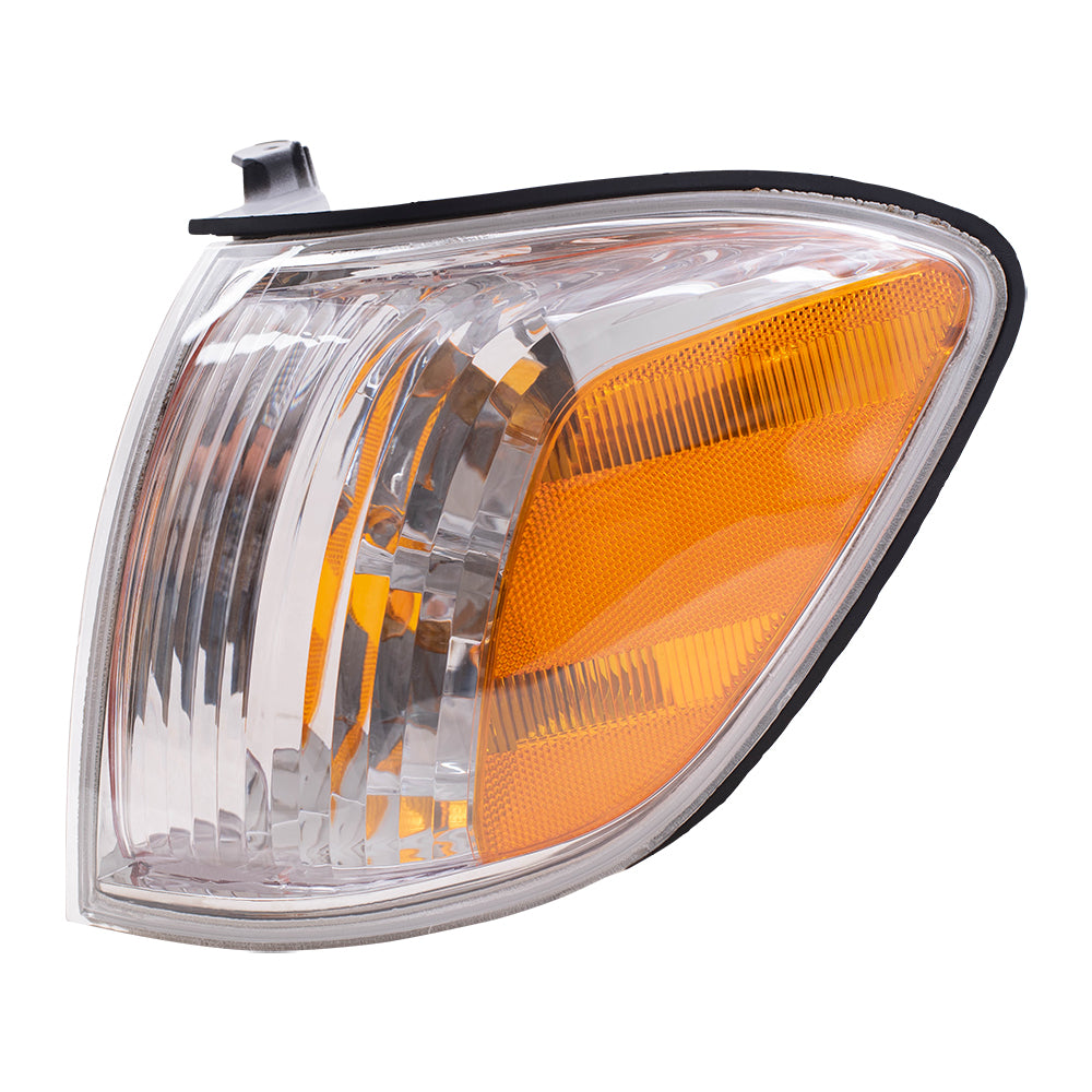Brock Replacement Driver and Passenger Side Signal Light Assemblies Compatible with 2005-2007 Sequoia & 2005-2006 Tundra Double Cab ONLY
