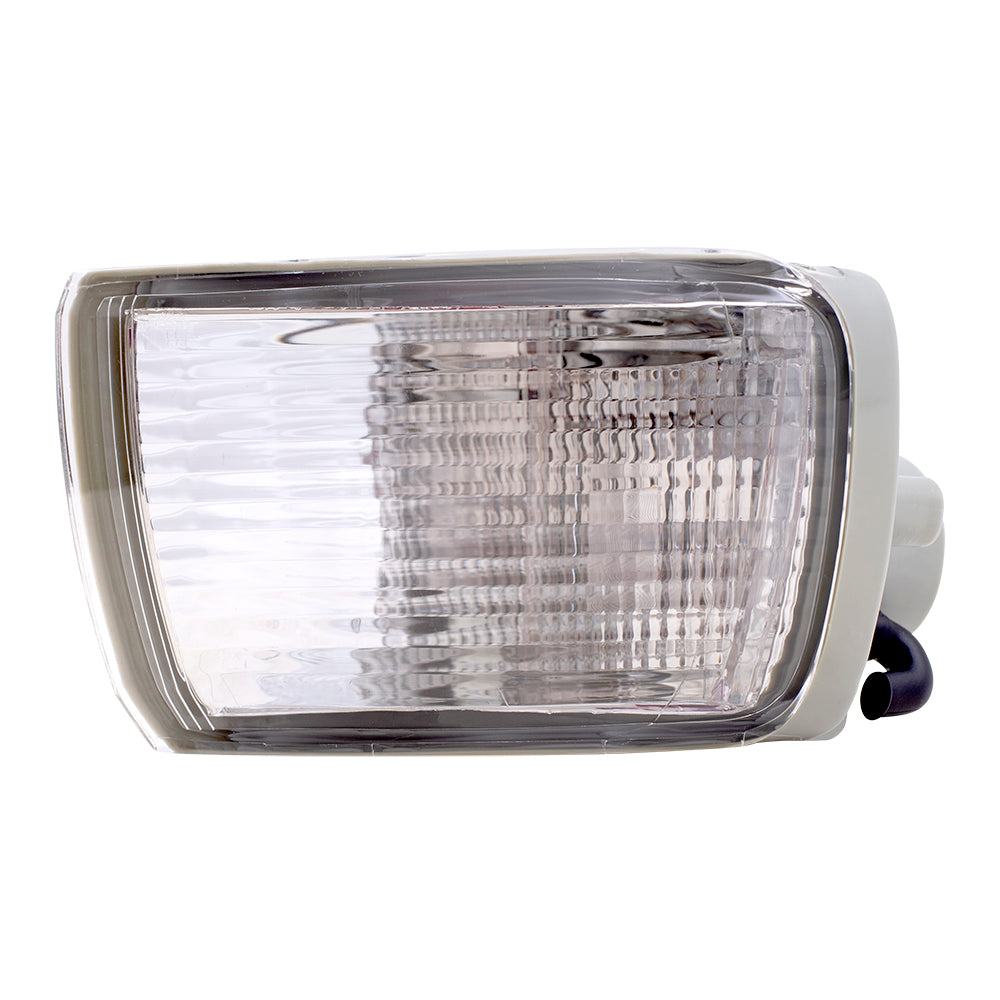 Brock Replacement Set Driver and Passenger Park Signal Front Marker Lights Lamps Compatible with 2003-2005 4Runner 8152135391 8151135401
