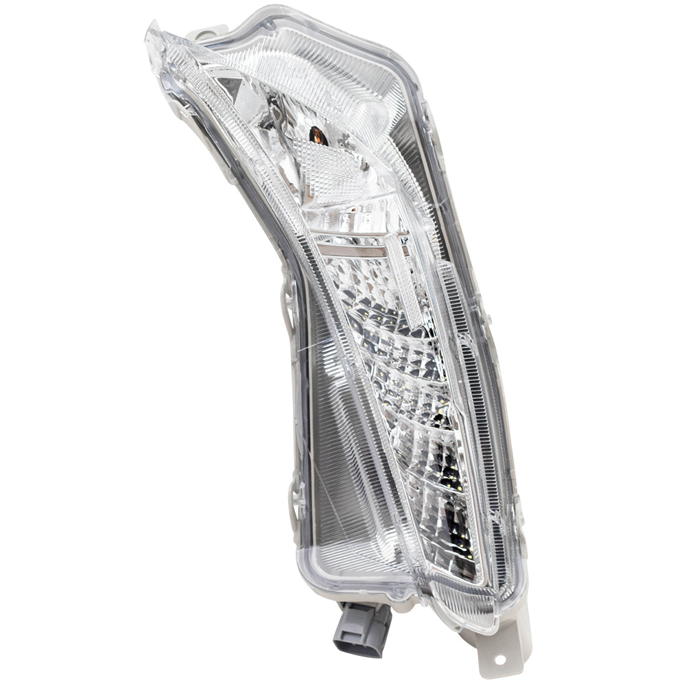 Brock Replacement Signal Light Assembly Compatible with 2015-2017 Camry XLE XSE Driver Side Marker Lens 81440-06030 8144006030