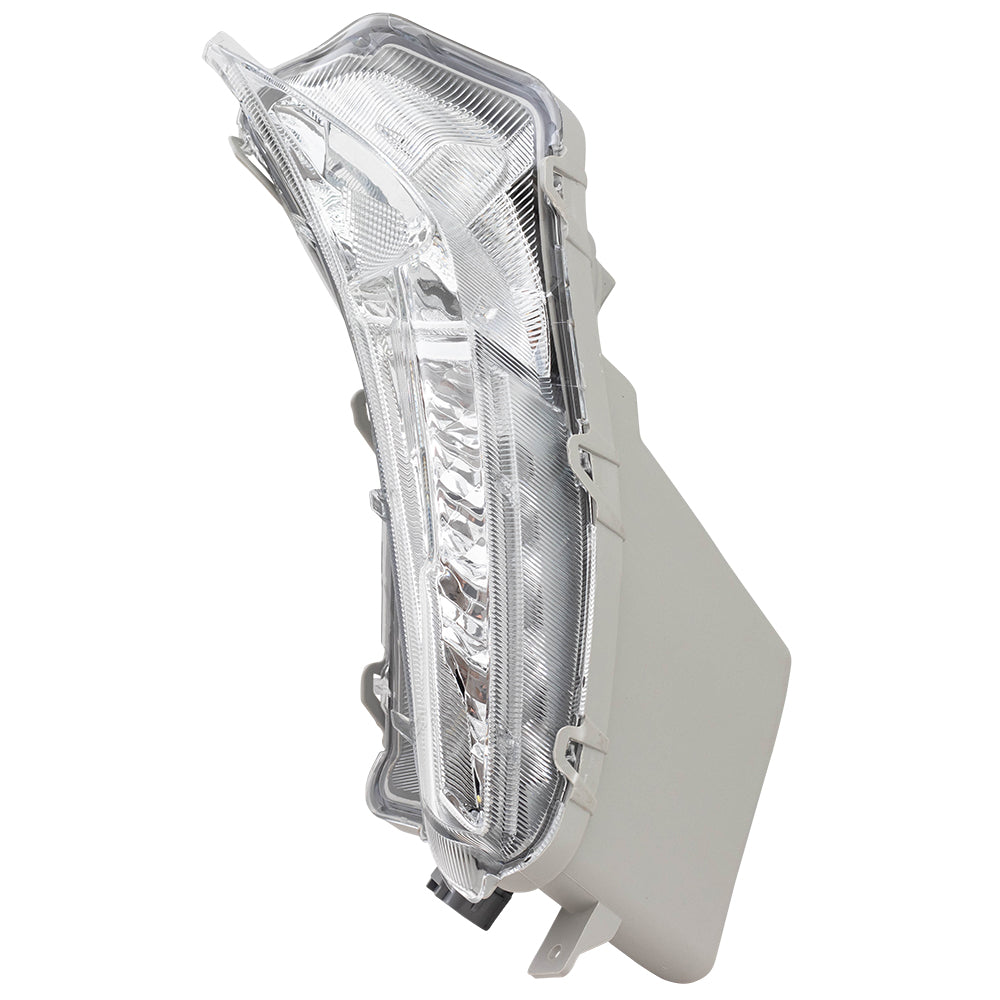 Brock Replacement Signal Light Assembly Compatible with 2015-2017 Camry XLE XSE Driver Side Marker Lens 81440-06030 8144006030