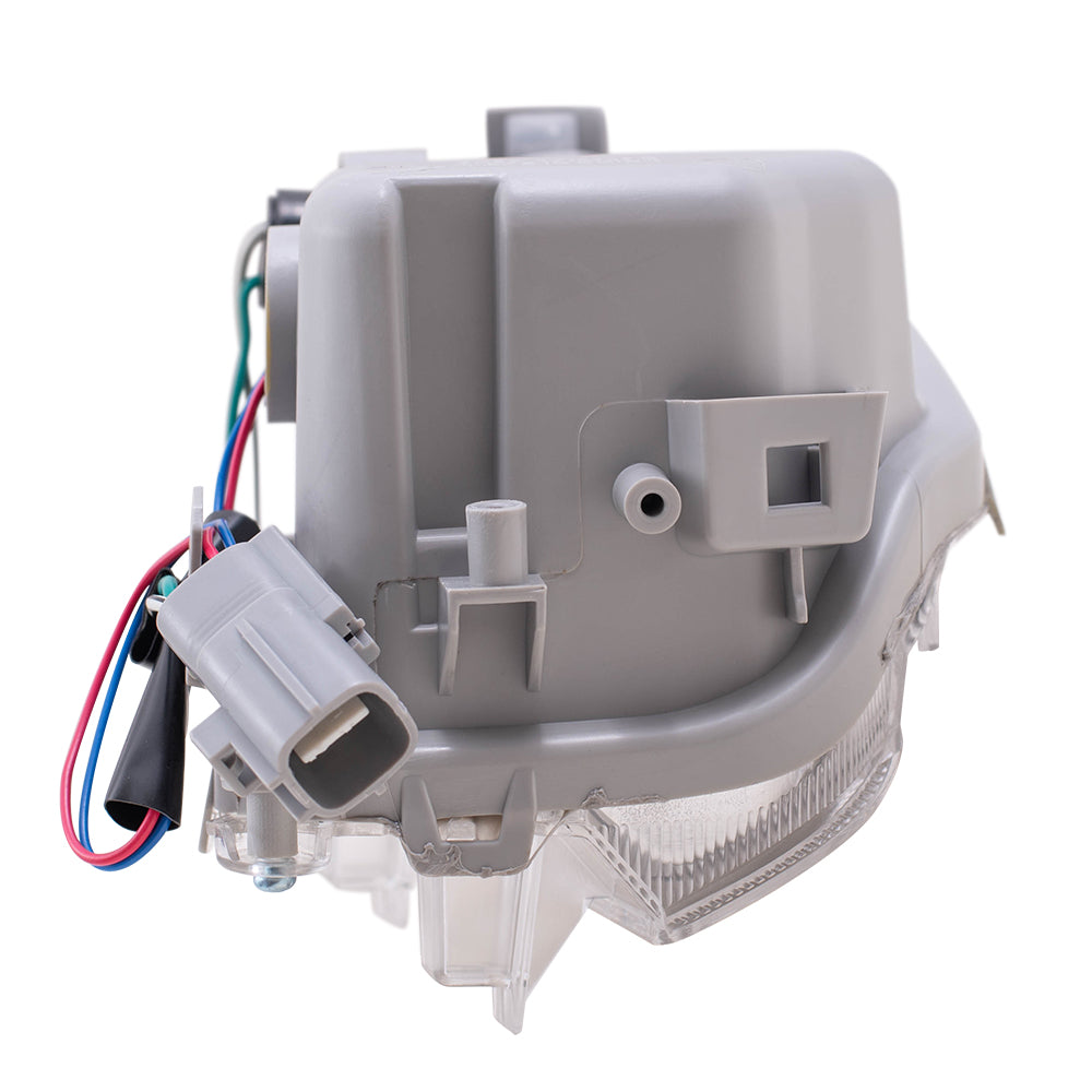 Brock Replacement Passengers Turn Signal Light Compatible with 12-15 Prius & Prius Plug-In Front Right w/ Daytime Running Lamp 81511-47060