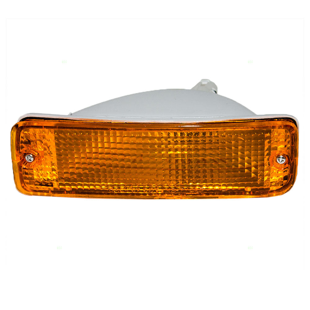 Brock Replacement Drivers Signal Front Marker Light Compatible with 1990-1991 4Runner 1989-1995 Pickup Truck 8152089134