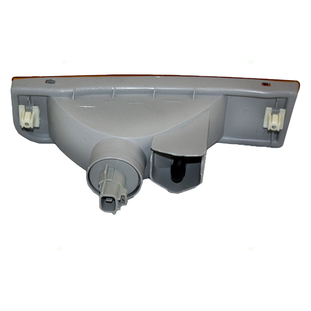 Brock Replacement Passengers Park Signal Front Marker Light Lamp Lens Compatible with 1992-1995 4Runner 8151035080