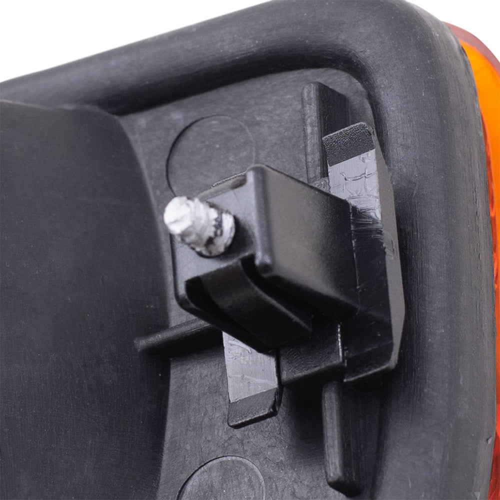 Brock Replacement Drivers Signal Front Marker Light Lamp Compatible with 1995-2000 Pickup Truck 8152035110