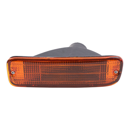 Brock Replacement Drivers Signal Front Marker Light Lamp Compatible with 1995-2000 Pickup Truck 8152035110