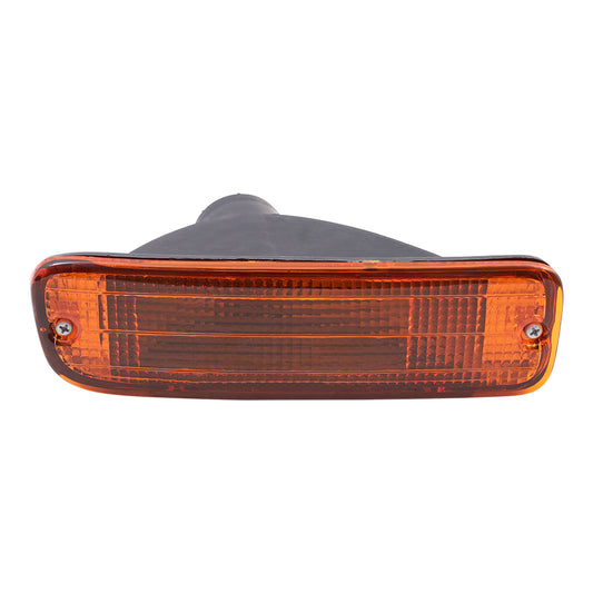 Brock Replacement Passengers Signal Front Marker Light Lamp Compatible with 1995-2000 Tacoma Pickup Truck 8151035110