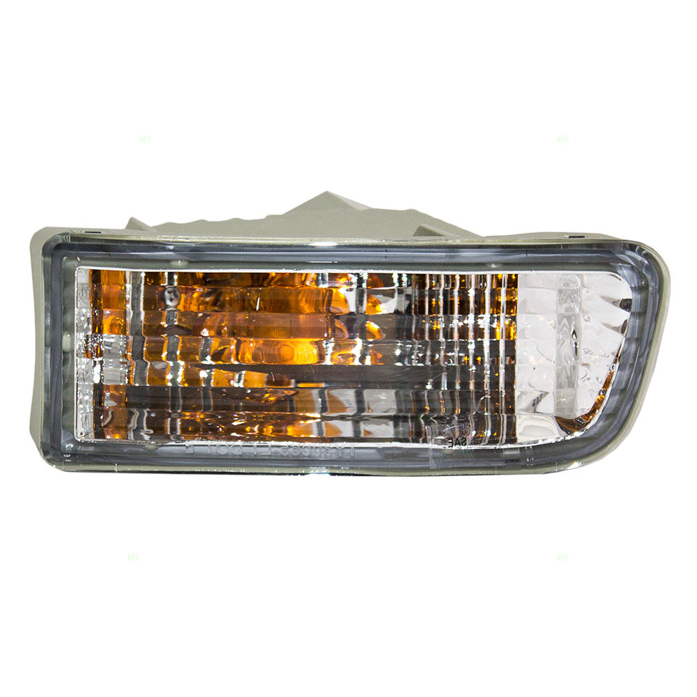 Brock Replacement Passengers Park Signal Front Marker Light Lamp Compatible with 1999-2002 4Runner 81510-35260