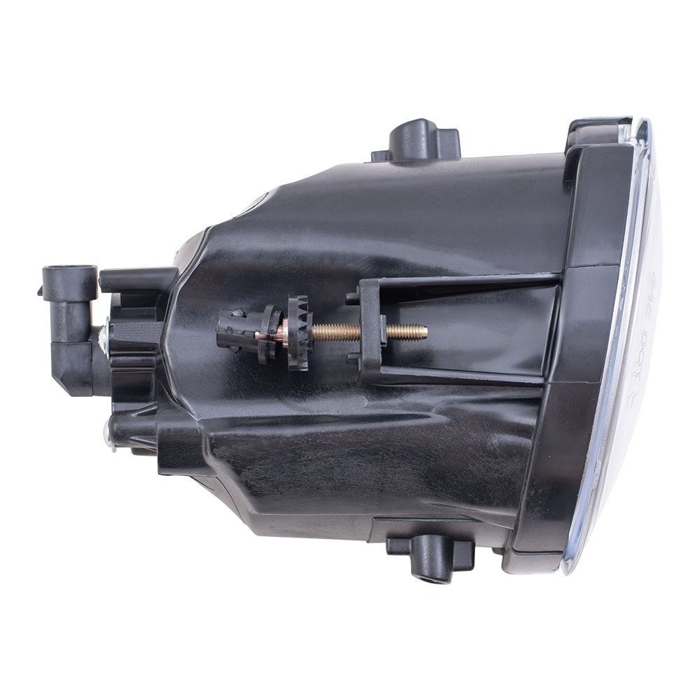 Brock Replacement Driver and Passenger Round Fog Lights Lamps Compatible with 2003-2006 Tundra 2001-2007 Sequoia 812200C021 812100C021