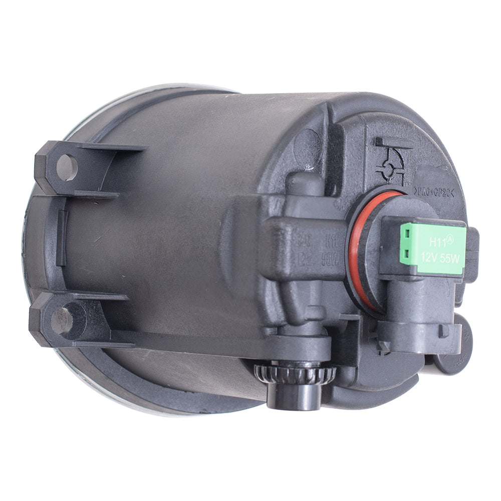 Brock Replacement Driver and Passenger Fog Lights Lamps Compatible with Various Models 81220-0D042 81025-0W020