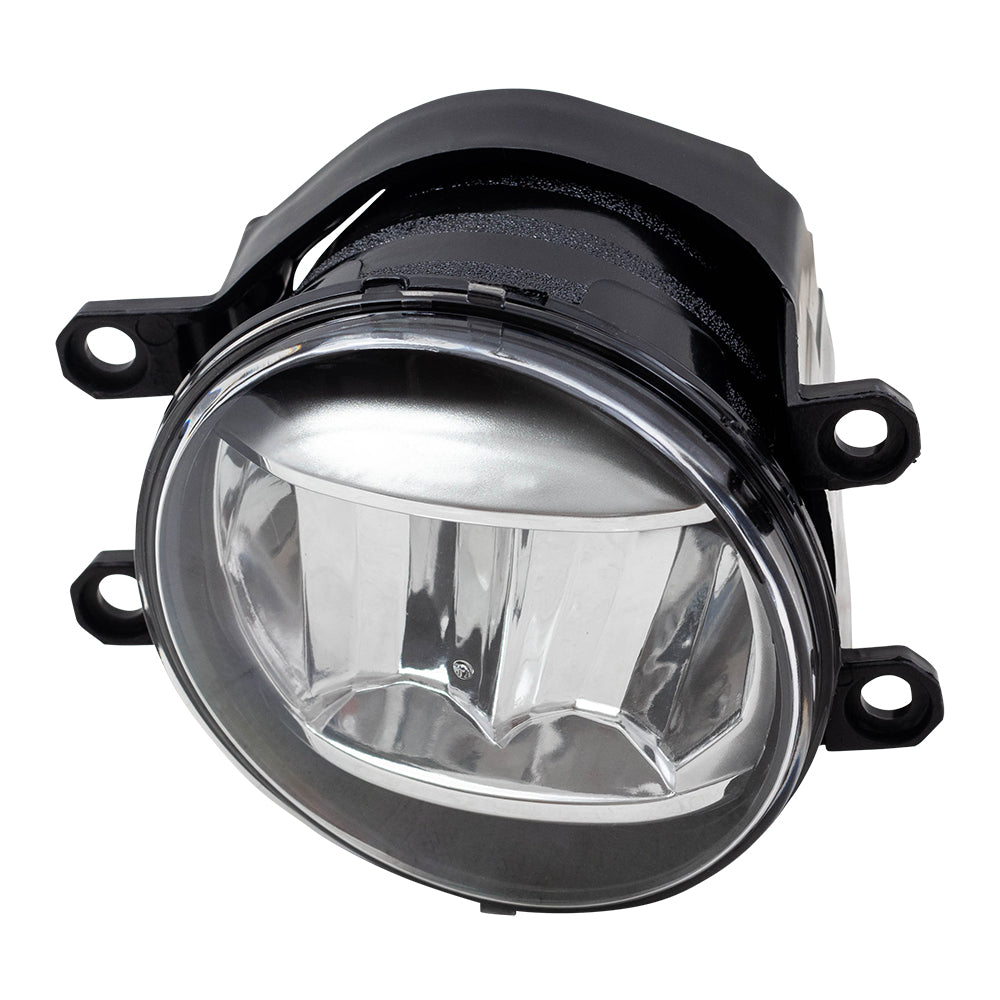 Brock Replacement Passenger LED Fog Light Assembly Compatible with 2014-2019 RX350 2018-2019 RX350L