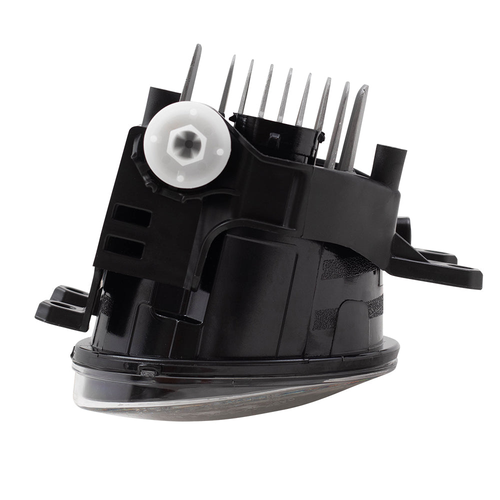 Brock Replacement Passenger LED Fog Light Assembly Compatible with 2014-2019 RX350 2018-2019 RX350L