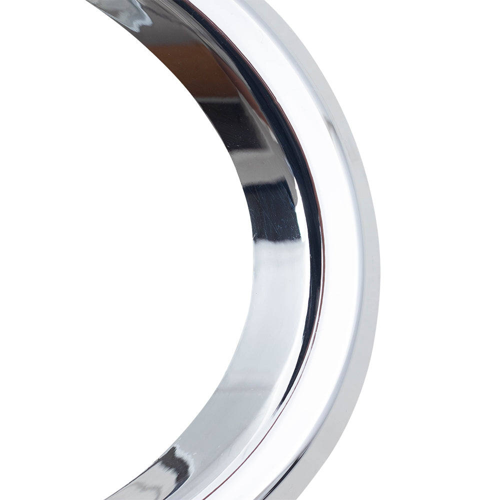 Brock Replacement Pair Set Fog Light Brackets Chrome Compatible with Camry SE & SE Sport 52126-06200 521250-6200