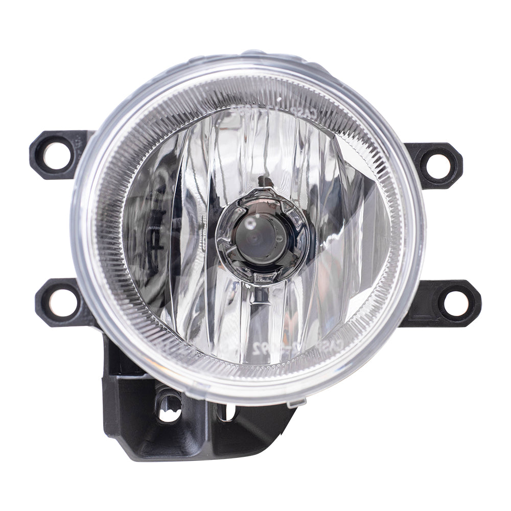 Brock Replacement Drivers Halogen Fog Light Lamp Compatible with Prius & Plug-In Prius 4Runner 81220-12230