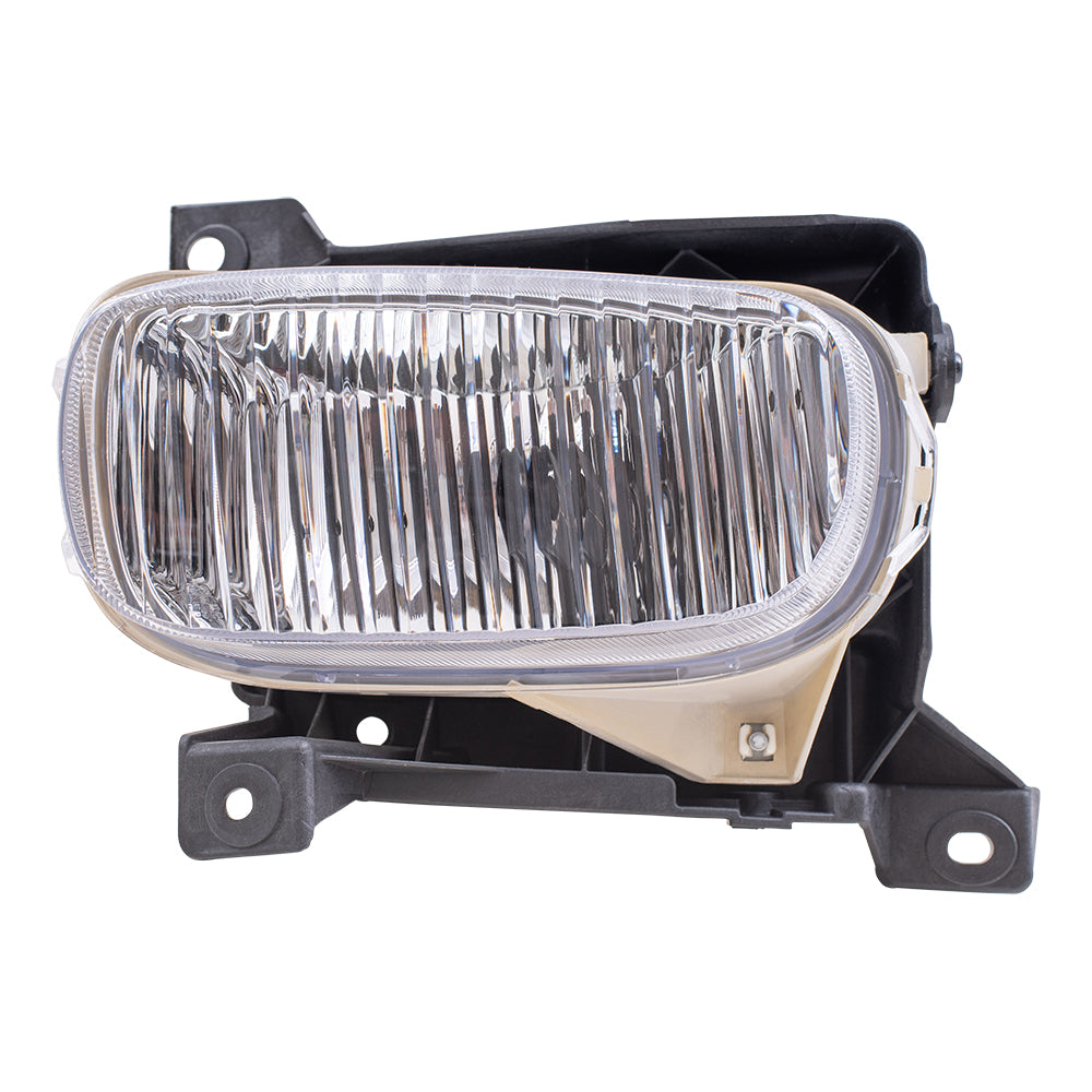 Fits Toyota Tundra Truck 00-06 Drivers Fog Light Front Lamp Assembly - Oval Lens