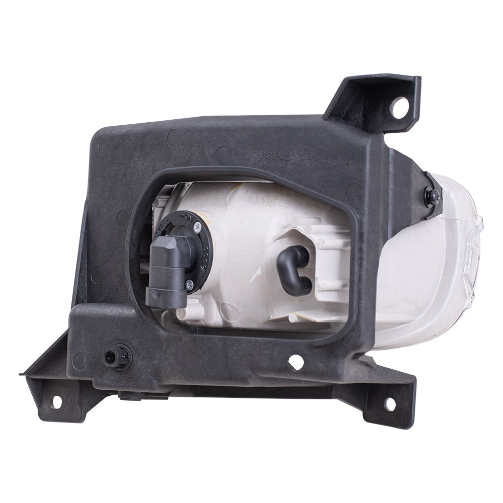 Fits Toyota Tundra Truck 00-06 Drivers Fog Light Front Lamp Assembly - Oval Lens
